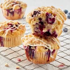 [Sweet Food] MUFFINS -Raspberry &amp; White Chocolate 